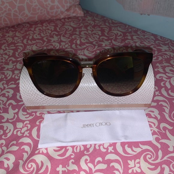 Jimmy Choo Cat Eye Sunglasses (Case included)